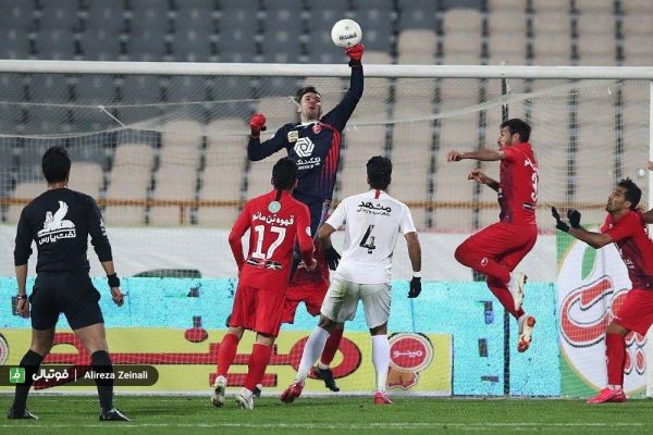  رکورد دروازه‌بان دوم تیم پرسپولیس در لیگ برتر فوتبال شکسته شد