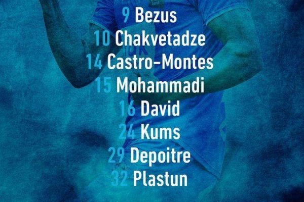 لیگ فوتبال بلژیک حضور میلاد محمدی در مقابل خنت