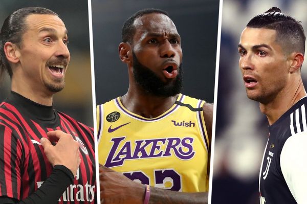 لبرون جیمز تیم لیورپول، رونالدو و زلاتان دیوانه بازیکنان محبوبم هستند