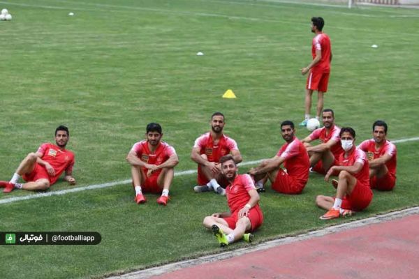 گزارش تمرین پرسپولیس تمرین سبک سرخپوشان پیش از دیدار با شهرخودرو