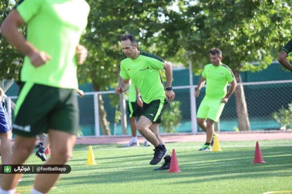 گزارش تصویری تمرینات آمادگی جسمانی داوران فوتبال