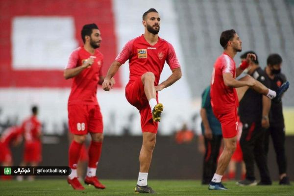  گزارش تصویری  پرسپولیس و شاهین قبل از آغاز بازی