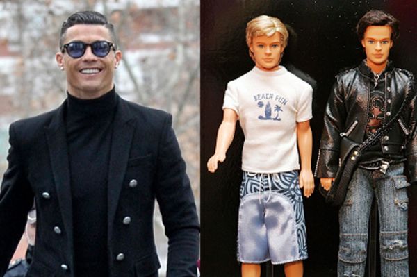 کاپیتان آتالانتا کریستیانو رونالدو مثل یکی از عروسکهای باربی است