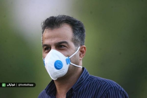 رمضانی در گفت و گو با فوتبالی همان اول که بازیکن مان مشکوک به کرونا شد او را جدا کردیم