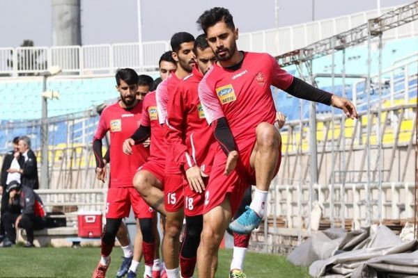 گزارش تمرین پرسپولیس برنامه سبک پرسپولیس در روز تمرین اختصاصی شیری