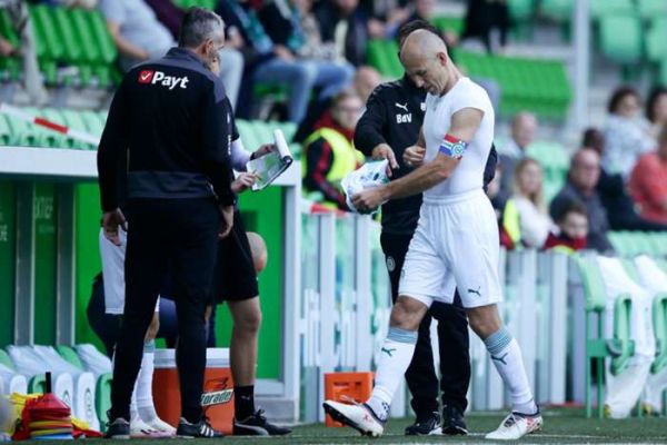  مصدومیت روبن 29 دقیقه پس از بازگشت احساسی به ترکیب خرونینگن