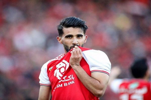  بشار رسن در تمرین پرسپولیس حاضر شد