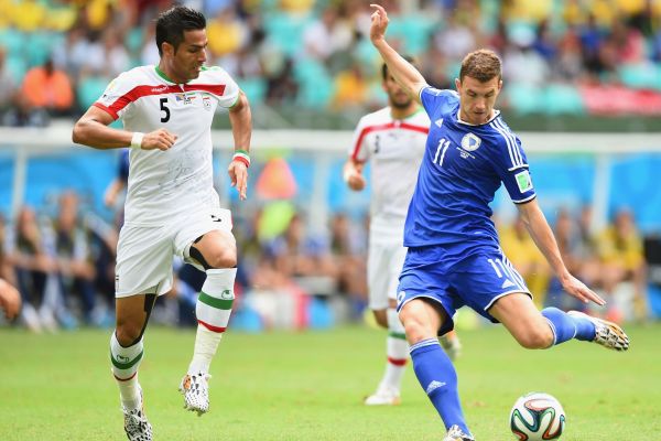  ادین ژکو بازی با ایران را از دست داد