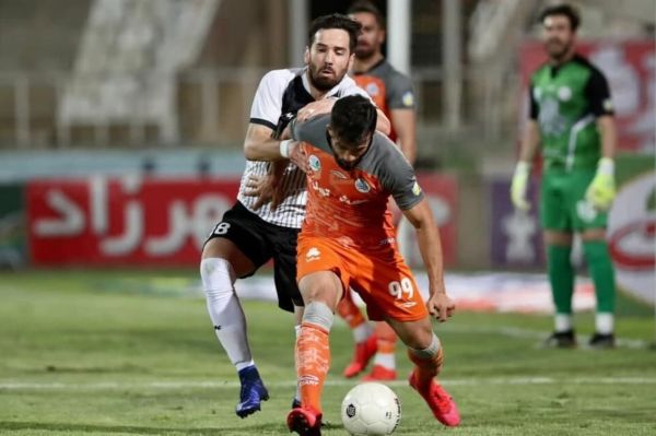 نفت مسجدسلیمان یک - سایپا یک دومین تساوی برای هر دو تیم