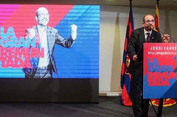 وعده نامزد ریاست بارسلونا پیتزا و خالکوبی رایگان