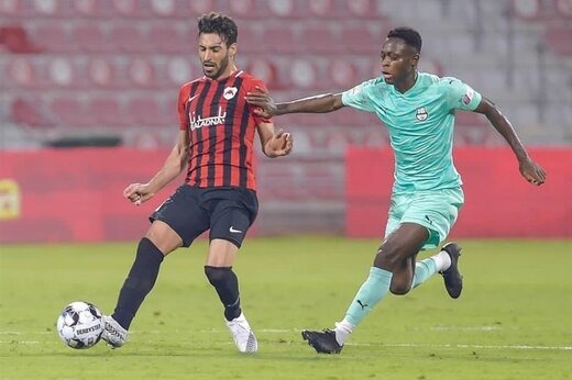 مصدومیت خلیل زاده رفع شد اولین حضور بلان در تمرین الریان+عکس