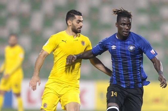 لیگ ستارگان قطر کریمی در ترکیب قطر مقابل الغرافه