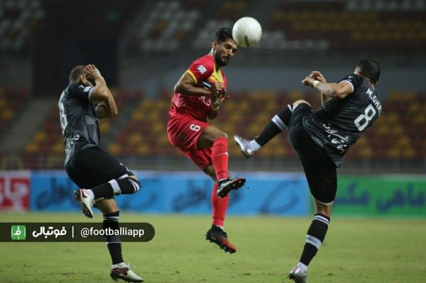  فولاد یک - مس رفسنجان یک  مس ترمز فولاد را کشید  فرصت سوزی اهوازی ها در خانه