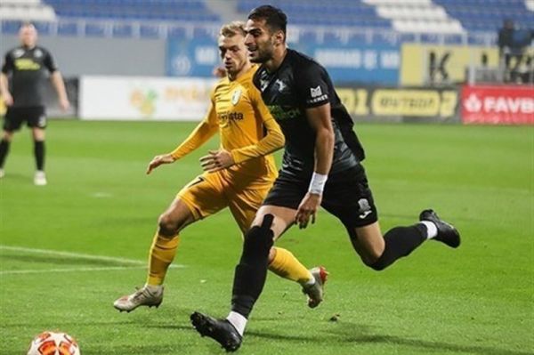  حضور شهاب زاهدی در تیم منتخب نیم‌فصل لیگ برتر اوکراین + عکس