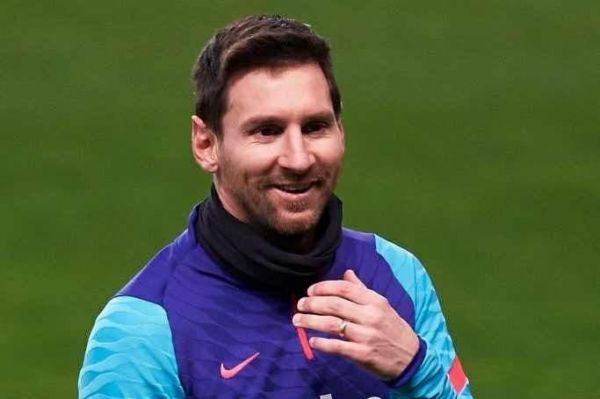 عکس؛ حضور مسی با حلقه ازدواج در تمرینات بارسلونا