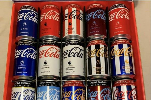 عکس؛ نوشابههای کمپانی کوکاکولا به شکل تیمهای لیگ برتری