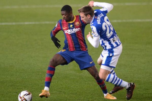  لو رفتن الفاظ زشت مهاجم بارسلونا به داور بازی مقابل سوسیداد