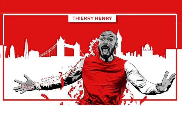 به مناسبت انتخاب آنری به عنوان بهترین بازیکن تاریخ لیگ برتر توسط ۴۴۲؛ یک افسانه