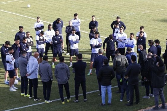 جواهری در جمع شاگردان قلعهنویی +عکس