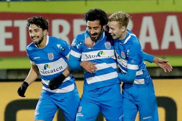  لیگ هلند  هت‌تریک قوچان‌نژاد در 12 دقیقه