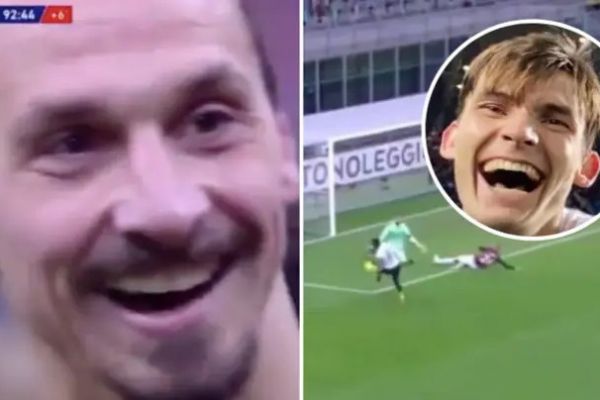 تمسخر زلاتان توسط هافبک آتالانتا این ویدیو را میگذارم و فرار میکنم