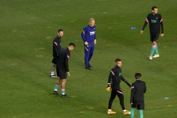 حضور مردی شبیه کیکه ستین کنار مسی سوژه شد؛ او برگشته