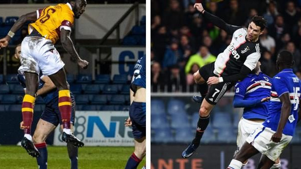  مهاجم اوگاندایی رکورد رونالدو را شکست؛ پرواز 262 سانتی متری