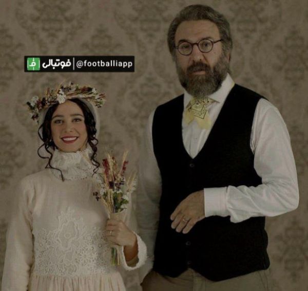  الناز حبیبی بازیگر تئاتر، تلویزیون و سینما با انتشار عکسی از خودش و علی انصاریان در فیلم سینمایی  رمانتیسم عماد و طوبا  به کارگردانی کاوه صباغ زاده نوشت   یک هفته گذشت  بابای طوبا