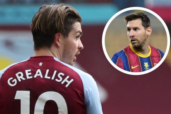 مارتینز گریلیش شبیه لیونل مسی با پای راست است