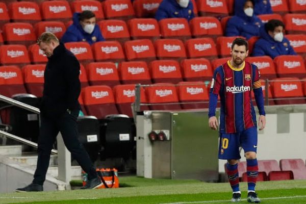 دست تقدیر مسی گل شماره 555 فصل لالیگا را زد