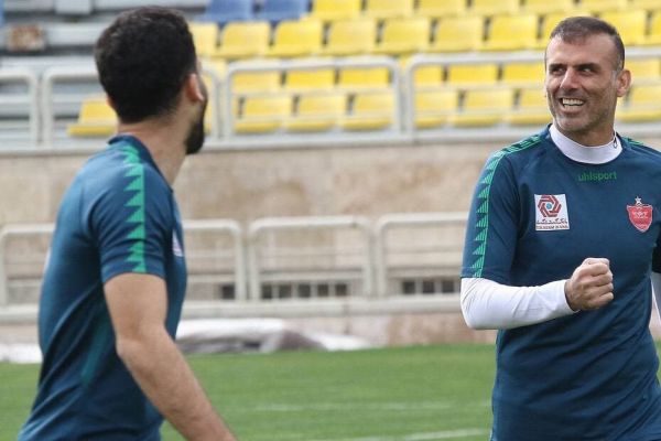 گزارش تمرین پرسپولیس تمجید از عملکرد یحیی و باقری در بازی یادبود عکس