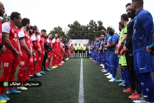  گزارش تصویری اختصاصی  هنرمندان استقلال یک - هنرمندان پرسپولیس یک