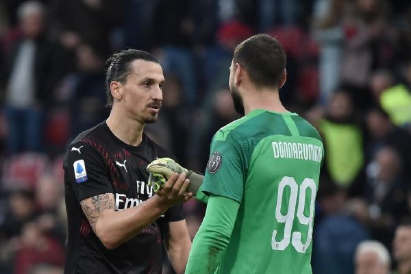 دوناروما امیدوارم زلاتان گل پیروزی بخش دربی میلان را بزند