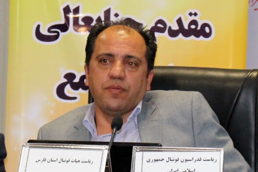 هنرپیشه رییس هیات فوتبال استان فارس به برنامه رای نمیدهم