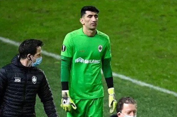 رسانه بلژیکی مصدومیت بیرانوند جدی نیست حضور او مقابل رنجرز فردا مشخص میشود