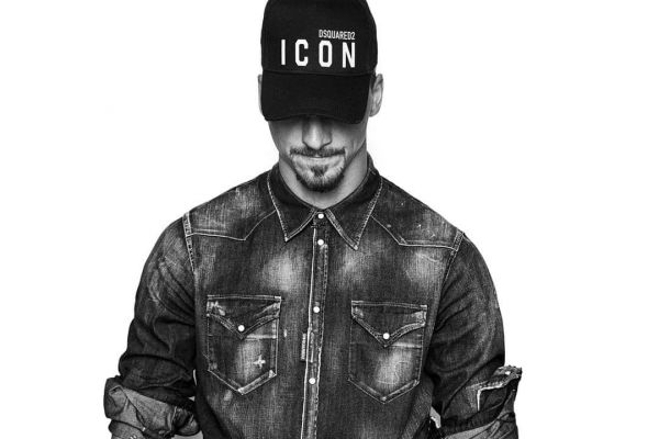  عکس؛ تیپ خاص و متفاوت زلاتان در تبلیغ برند پوشاک