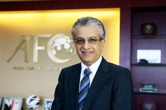  پیام تبریک شیخ سلمان به عزیزی خادم