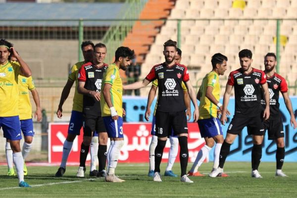  گزارش تصویری  صنعت نفت آبادان صفر - پرسپولیس صفر