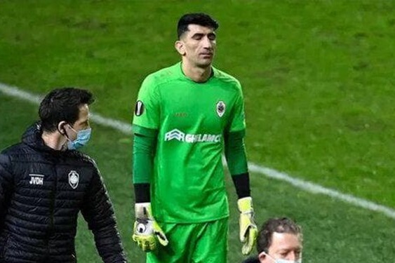 لیگ فوتبال بلژیک نیمکت نشینی بیرانوند در دیدار آنتورپ مقابل کورتریک