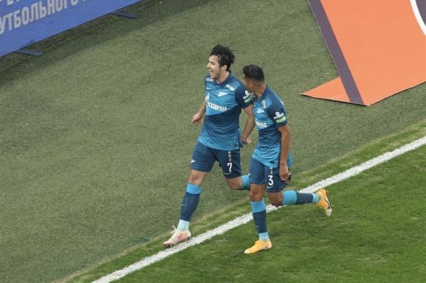 لیگ برتر روسیه برتری زنیت با گلزنی آزمون