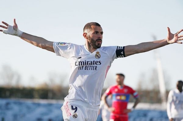 الحمدلله گفتن بنزما و کشیدن خط و نشان برای آتالانتا میبینمتان