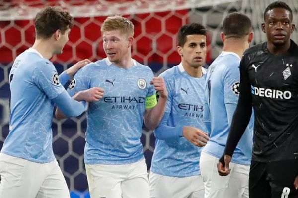 منچسترسیتی 2 4 -0 0 بروسیا مونشنگلادباخ؛ صعود آسان سیتیزنها به دور بعد