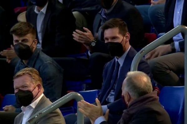  عکس؛ لاپورتا چه گفت که مسی خنده‌اش گرفت