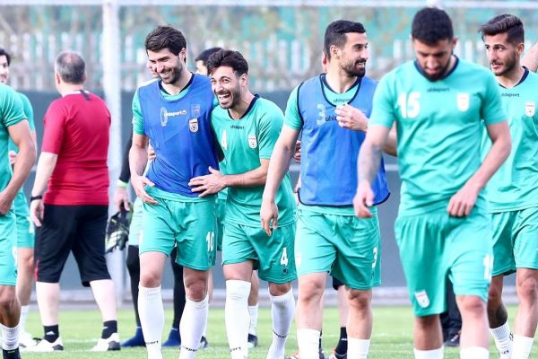  گزارش تصویری تمرین تیم ملی  6 فروردین 1400