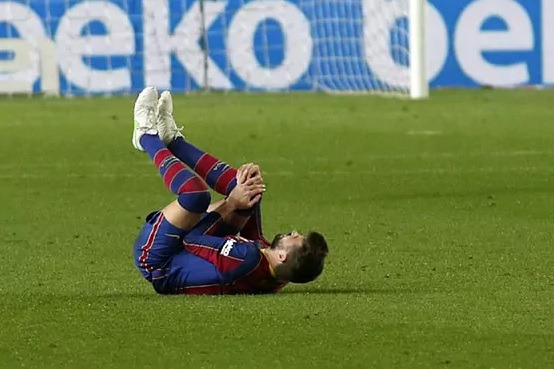  حضور پیکه در تمرینات گروهی؛ او به ال‌کلاسیکو می‌رسد