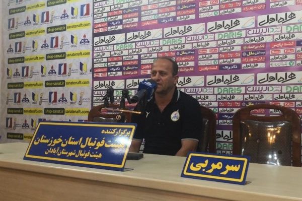 شیخرباط نتوانستیم ۴ پاس به هم بدهیم گوهری بهترین بازیکن ما بود