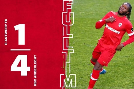  لیگ فوتبال بلژیک  شکست سنگین آنتورپ بدون بیرانوند