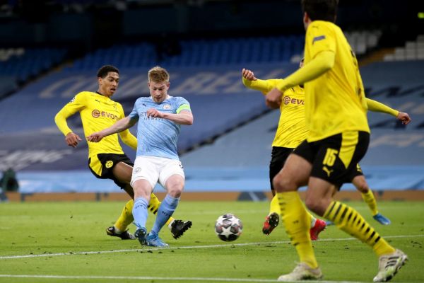  منچسترسیتی ۱-۱ دورتموند؛ فودن، سیتی و پپ را نجات داد