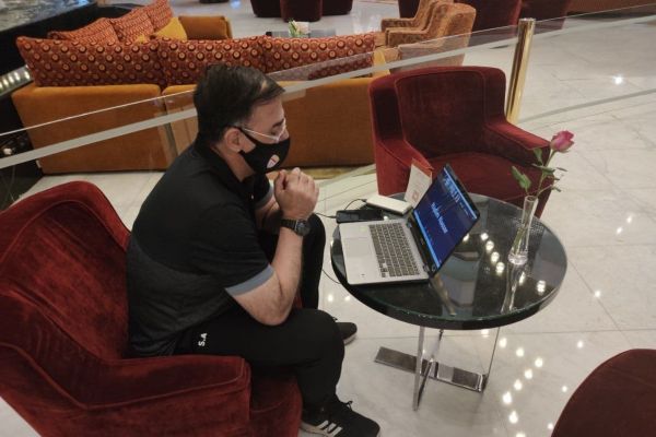 برگزاری وبینار ویژه سعید آذری با مدیران فوتبال عربستان