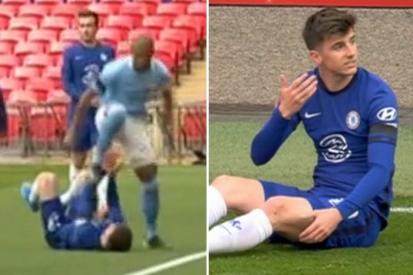 ضربه هافبک منچسترسیتی به صورت بازیکن چلسی عمدی بود